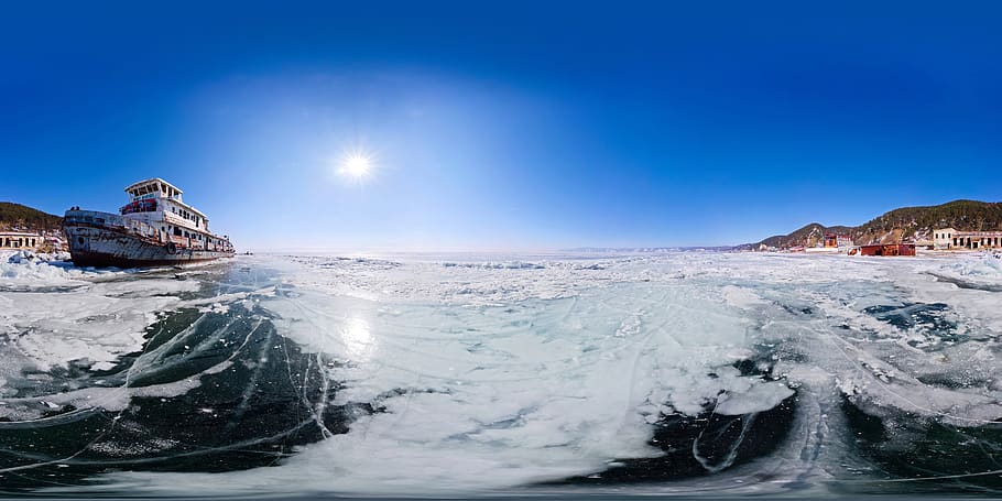 landscape, mounts, 360°, snow, mountains, white, cold temperature HD wallpaper