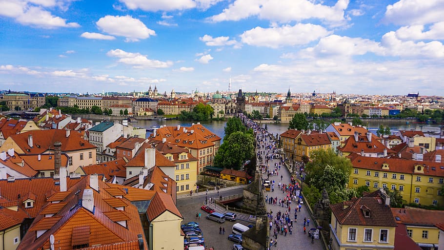 czechia, prague, architecture, building exterior, built structure HD wallpaper