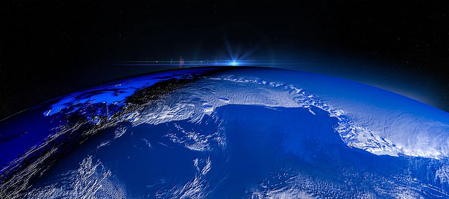 planet 3d, space, universe, planet earth, blue, planet - space HD wallpaper