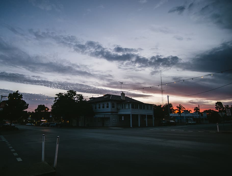 australia, narrandera, architecture, cloud - sky, built structure HD wallpaper