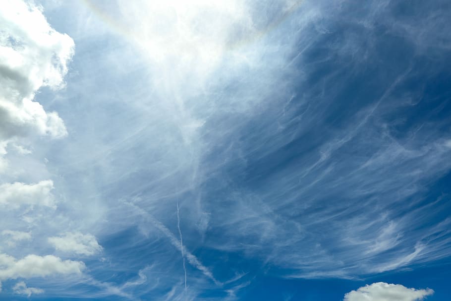 sky, cloud, sunlight, outdoor, cloud - sky, blue, beauty in nature HD wallpaper
