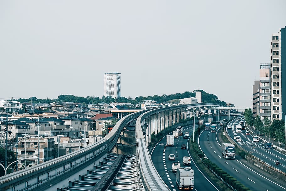 architecture, building, infrastructure, sky, skyscraper, tower HD wallpaper