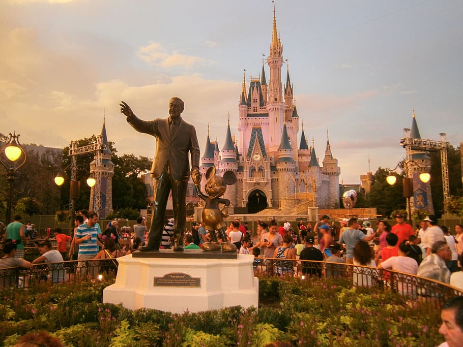 HD wallpaper: cinderella castle, united states, orlando, magic kingdom ...