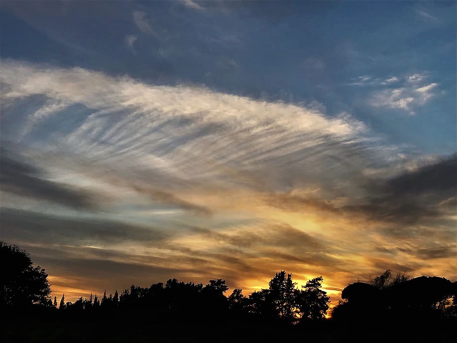 lebanon, sky, clouds, sunset, nature, silhouette, colors, cloud - sky HD wallpaper