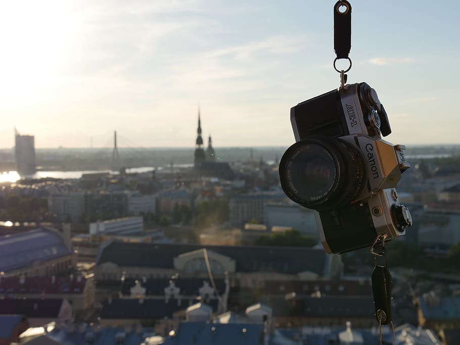 latvia, riga, architecture, building exterior, sky, built structure HD wallpaper