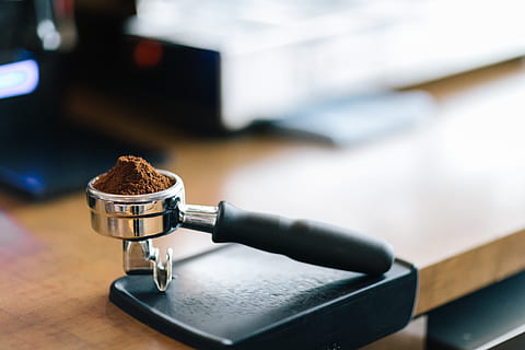 coffee powder in container, espresso, sweets, food, confectionery HD wallpaper