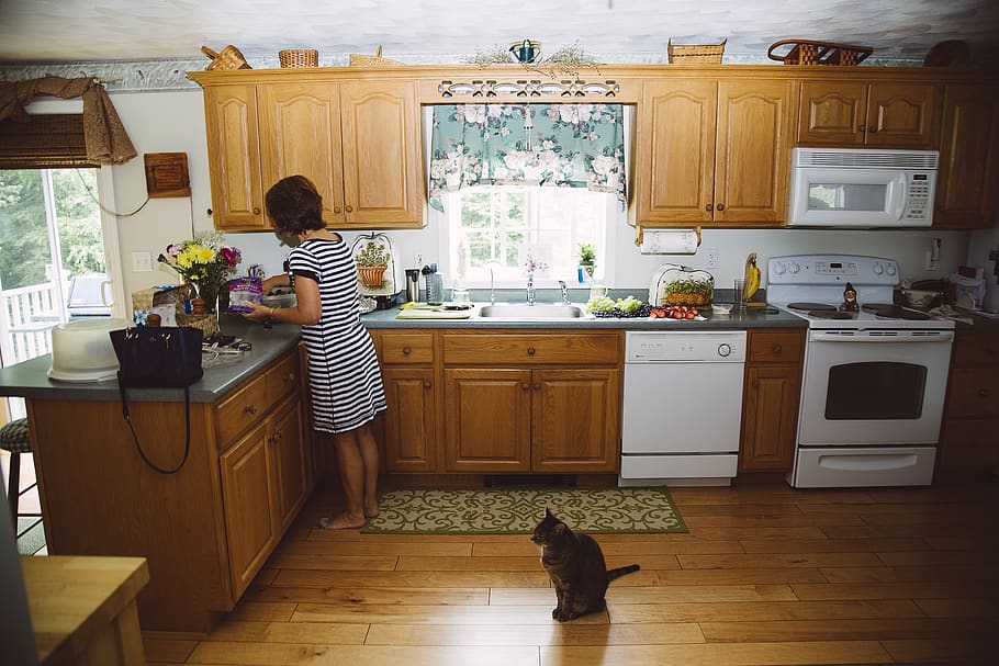 kitchen, domestic kitchen, domestic room, home, indoors, lifestyles HD wallpaper