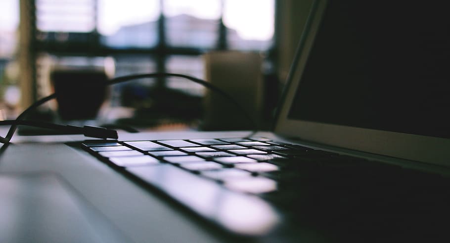 home, office, working, macbook pro, laptop, keyboard, apple HD wallpaper
