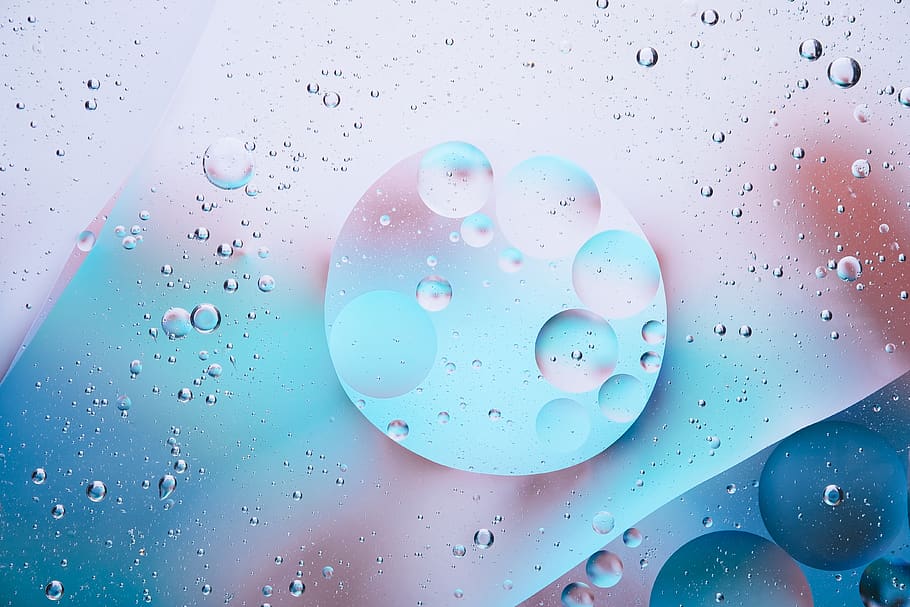 bokeh light, water, drop, close-up, no people, transparent, indoors HD wallpaper