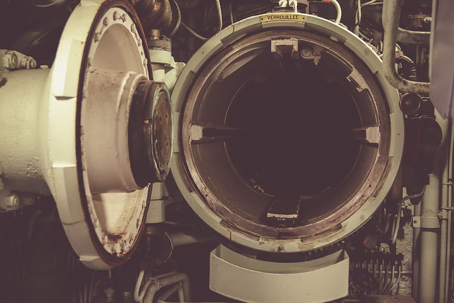 france, cherbourg, war, torpedo, hole, submarine, army, industry HD wallpaper