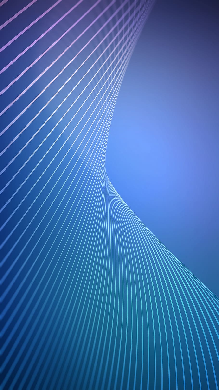 White and Blue Surface Illustration, art, design, modern, pattern HD wallpaper