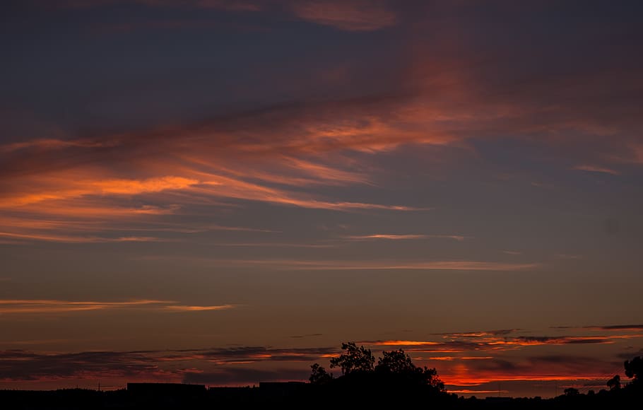 portugal, carnaxide, sky, cloud - sky, sunset, scenics - nature HD wallpaper