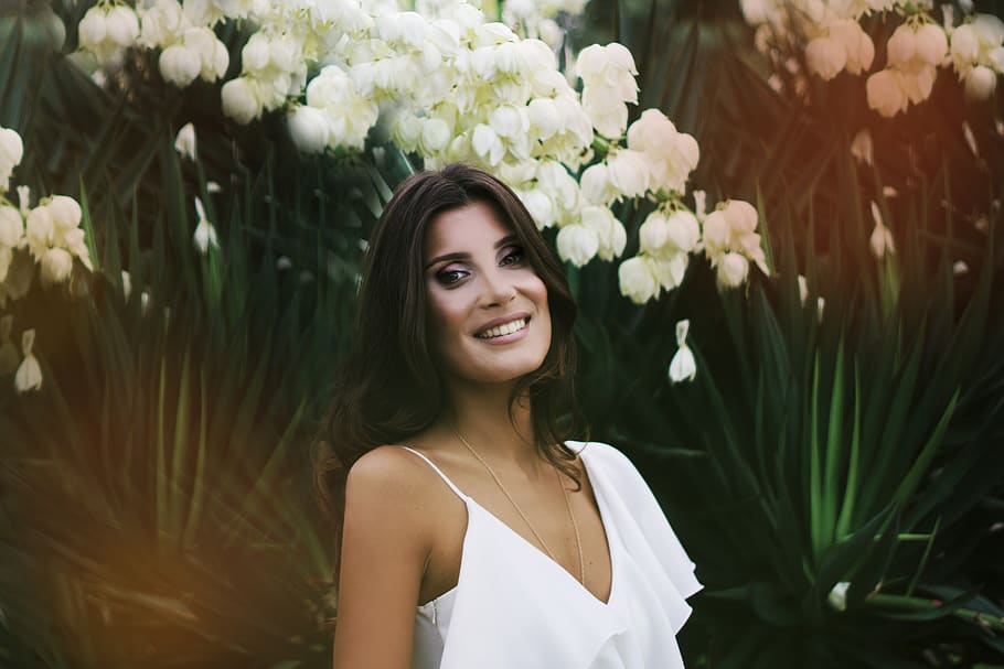 georgia, batumi, young adult, one person, smiling, beautiful woman HD wallpaper