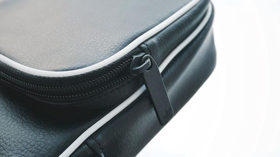bag, briefcase, zipper, strap, electronics, cushion, headrest HD wallpaper