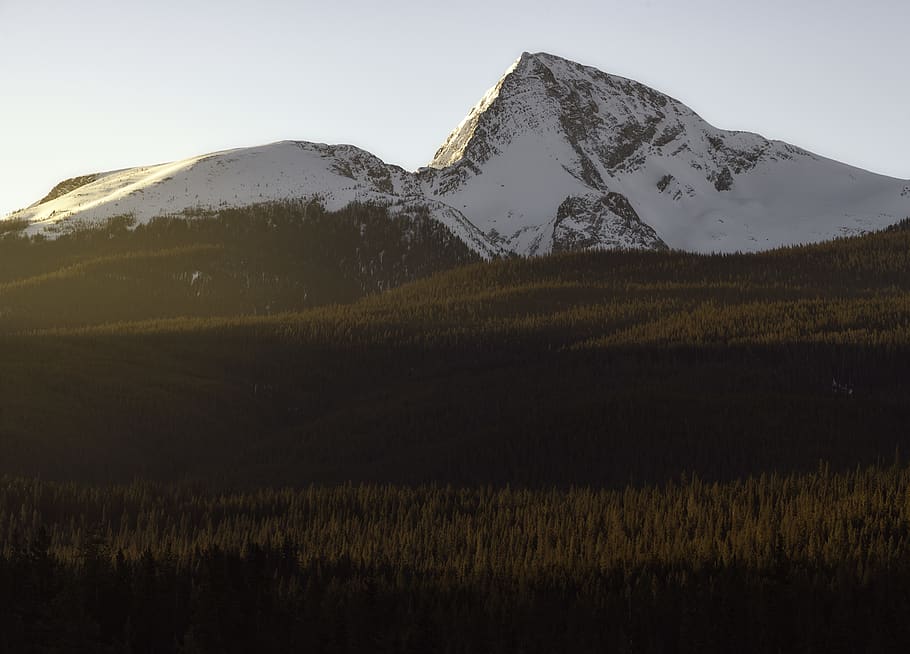 mountain at daytime, scenics - nature, sky, beauty in nature HD wallpaper