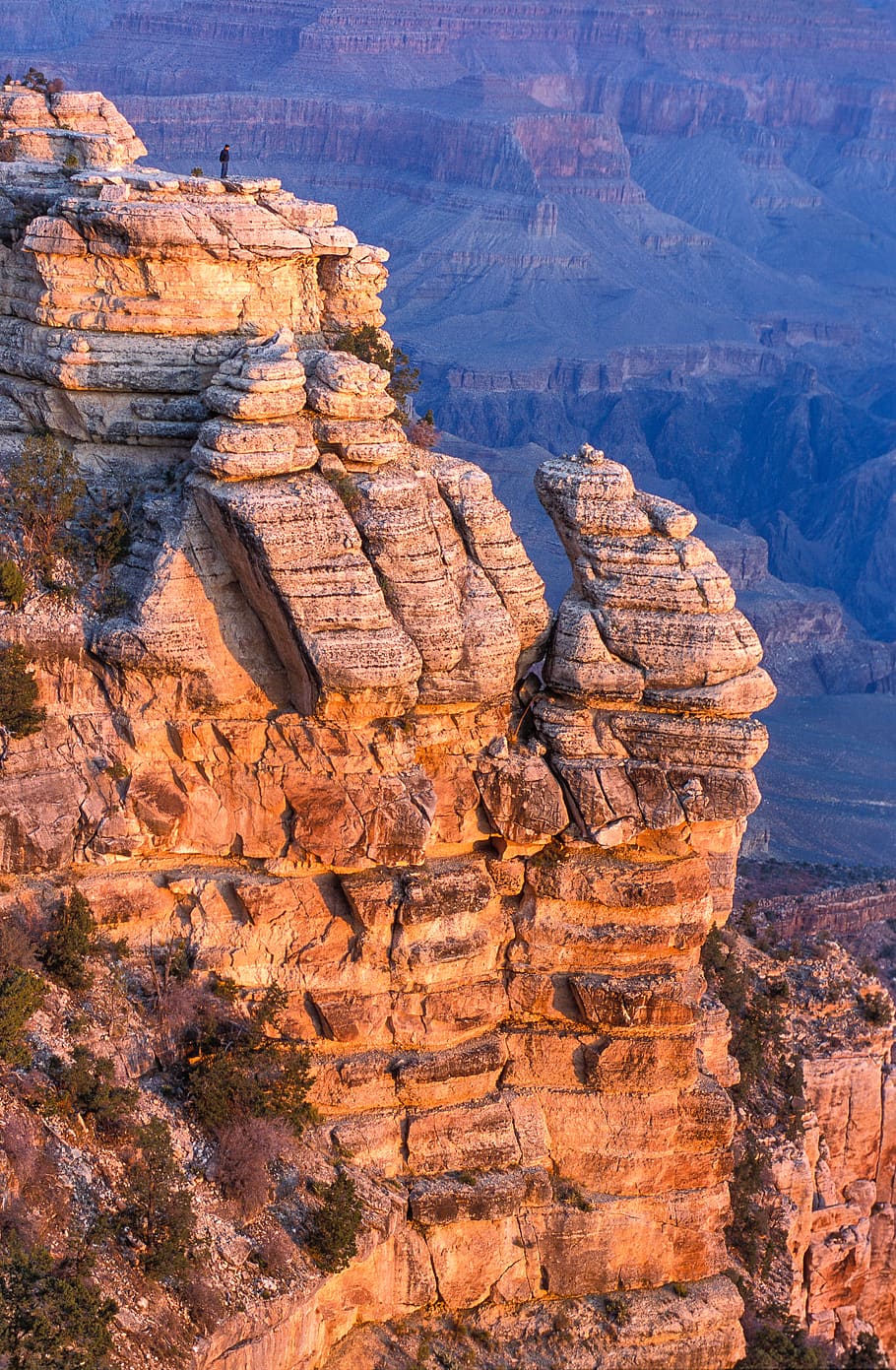 brown rock formation, rock - object, solid, physical geography HD wallpaper