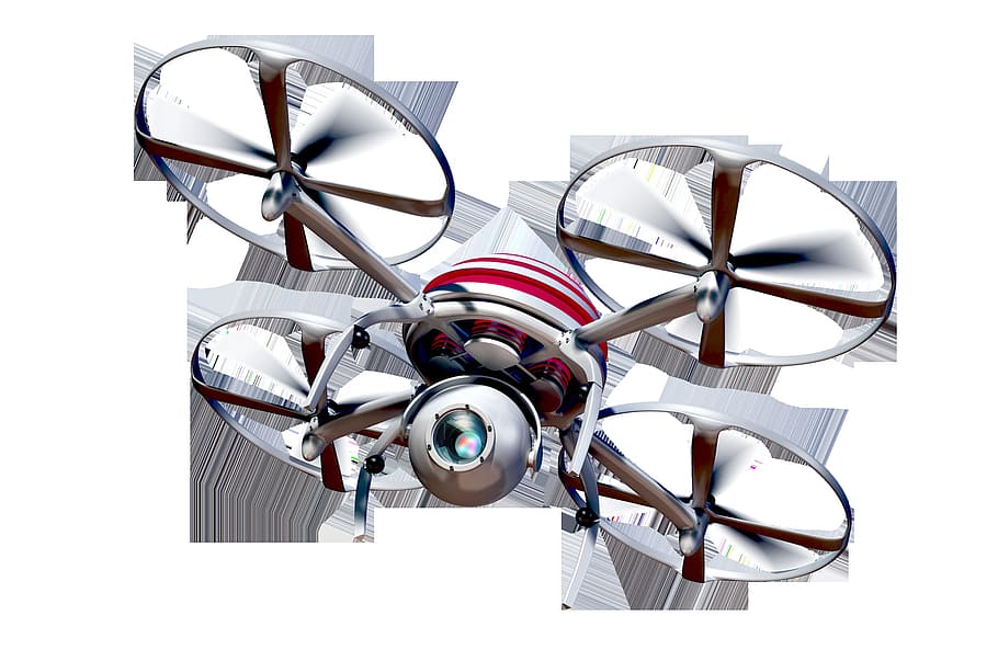 flight, quadrocopter, flying, object, fan, white background HD wallpaper