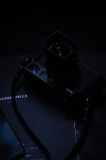 black and gray camera, electronics, digital camera, video camera HD wallpaper