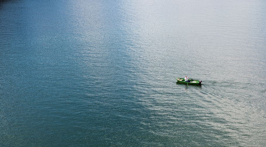 boat, rowing, lake, ocean, water, people, nautical vessel, transportation HD wallpaper