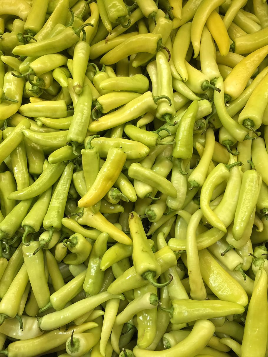 vegetables, peppers, chilis, orange, produce, food and drink HD wallpaper