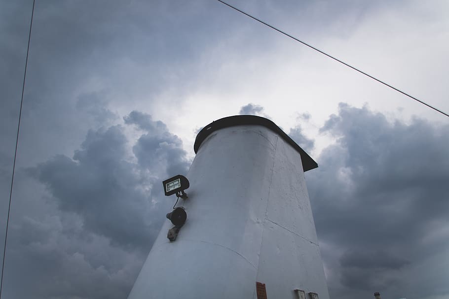 storm, clouds, dramatic, white, gray, sky, cloud - sky, low angle view HD wallpaper