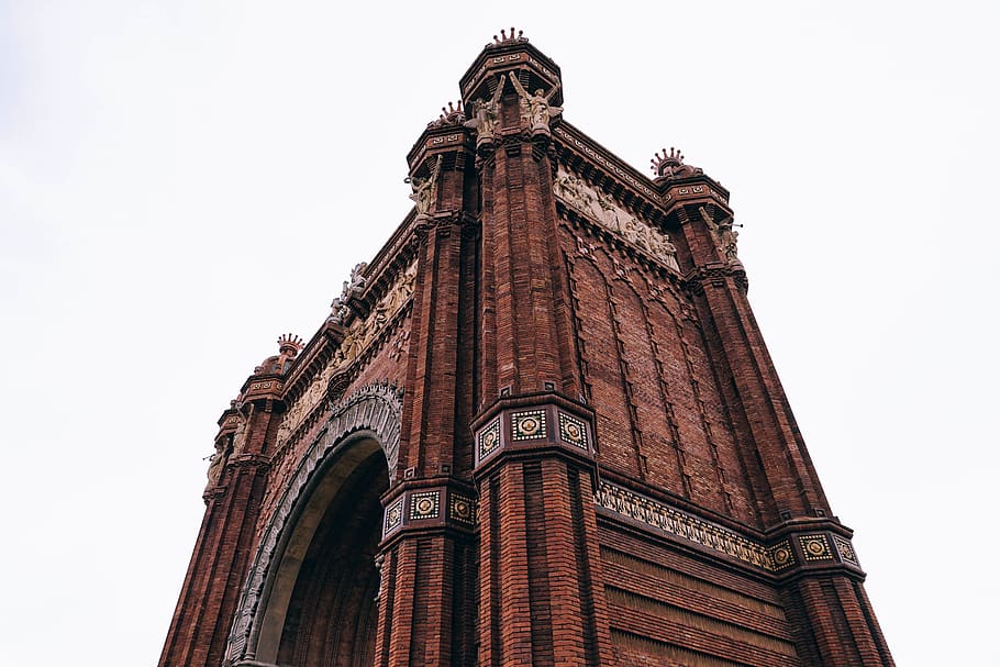 architecture, sky, building, structure, church, low angle view HD wallpaper