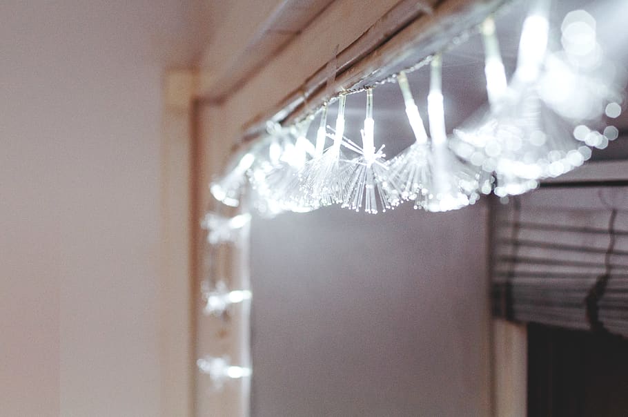 ukraine, rivne, lightbulb, lightning, decoration, window, holidays HD wallpaper