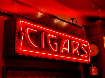 light, neon, train, transportation, vehicle, cigars, text, alphabet HD wallpaper