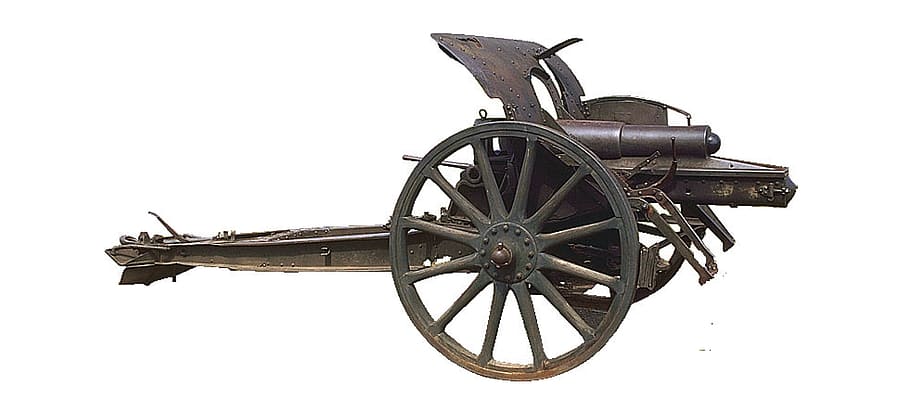 cannon, old, object, metal, metallic, fire, ball, transportation HD wallpaper