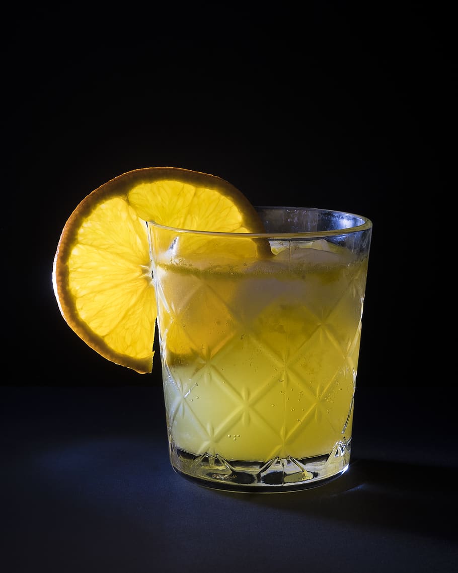 fizz, black, boho, glass, orange juice, whisky, cocktail, beverage HD wallpaper