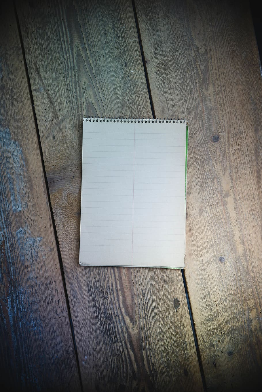 paper, notebook, blank, grunge, wood, mockup, whitespace, scratchpad HD wallpaper