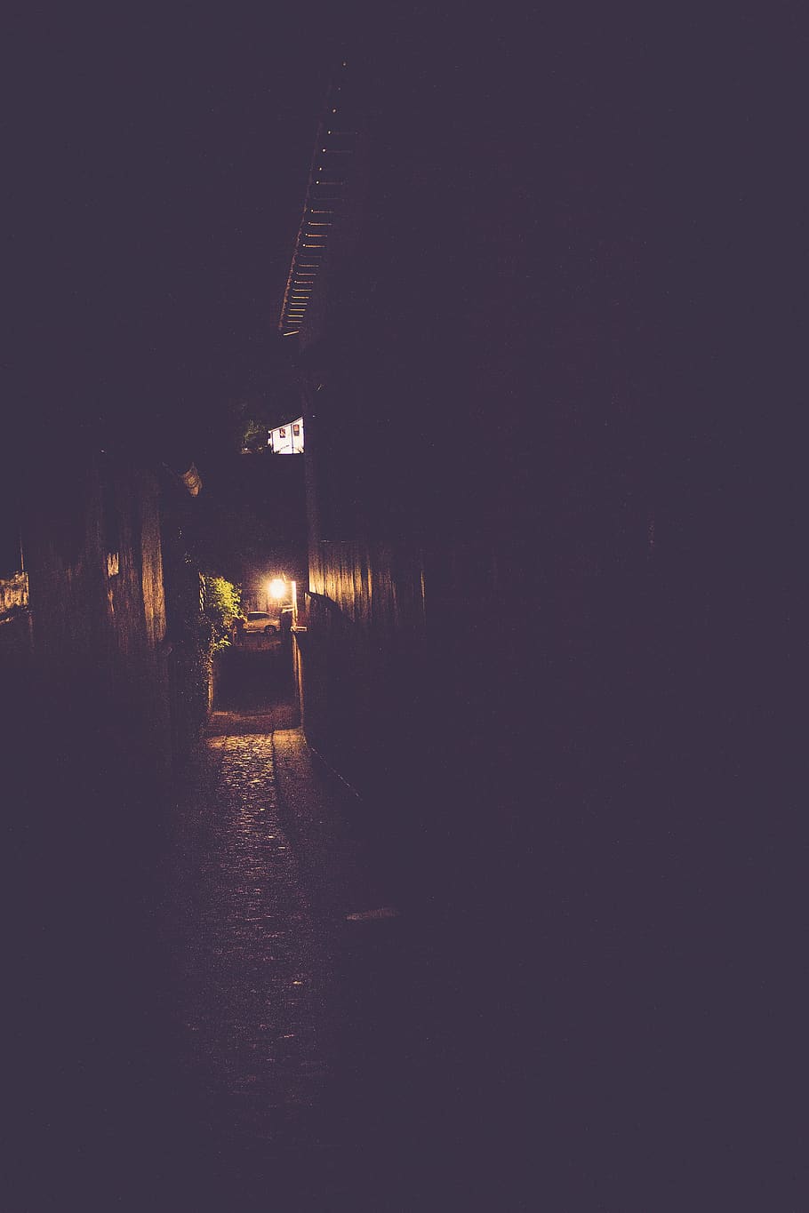 brasil, tiradentes, light, small, way, dark, urban, old, alley HD wallpaper