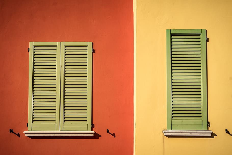 Green Louver Board, antique, architecture, bright, building, classic HD wallpaper