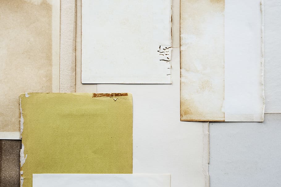 paper, texture, light, white, yellow, stained, wallpaper, textured HD wallpaper