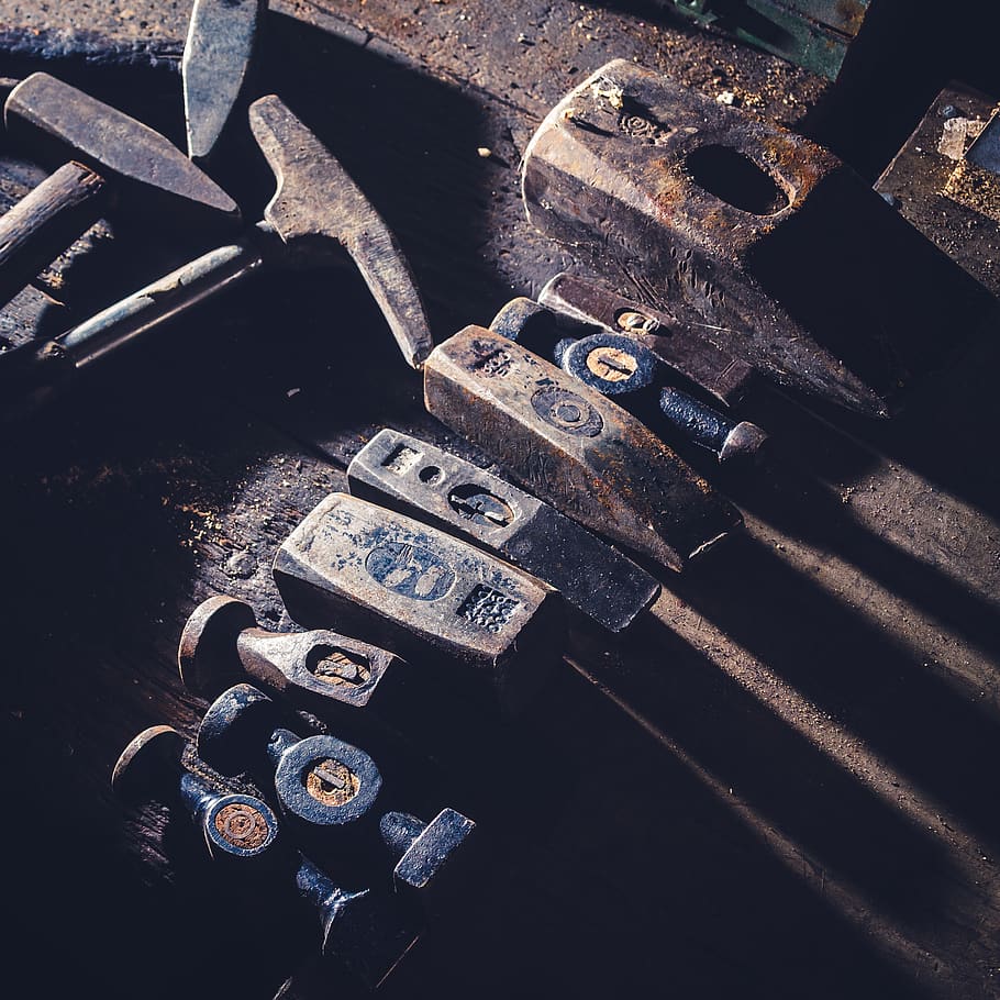 metal, hammer, large, small, form, purpose, craft, tool, work HD wallpaper