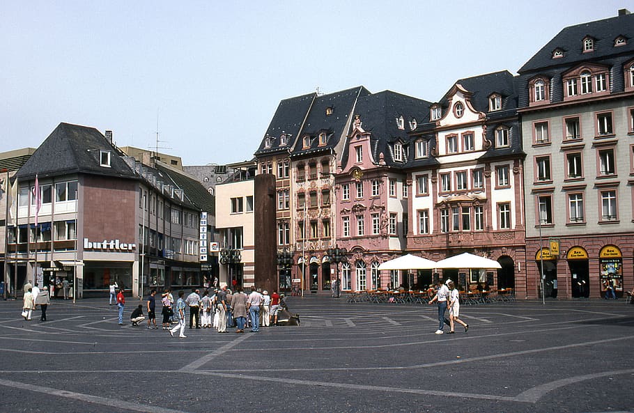 germany, mainz, market, architecture, building exterior, built structure HD wallpaper