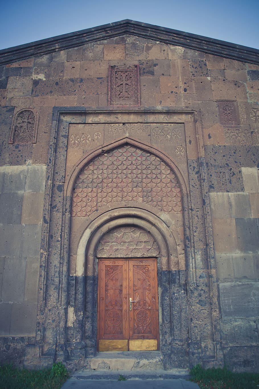 armenia, saghmosavan, entrance, architecture, door, building exterior HD wallpaper