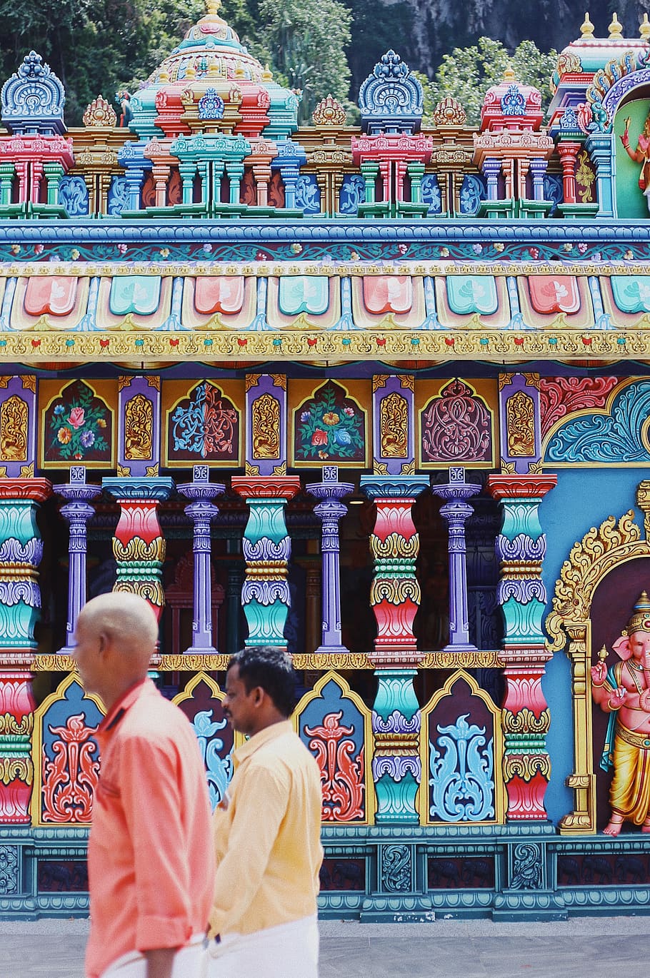 temple, architecture, building, human, person, shrine, worship HD wallpaper
