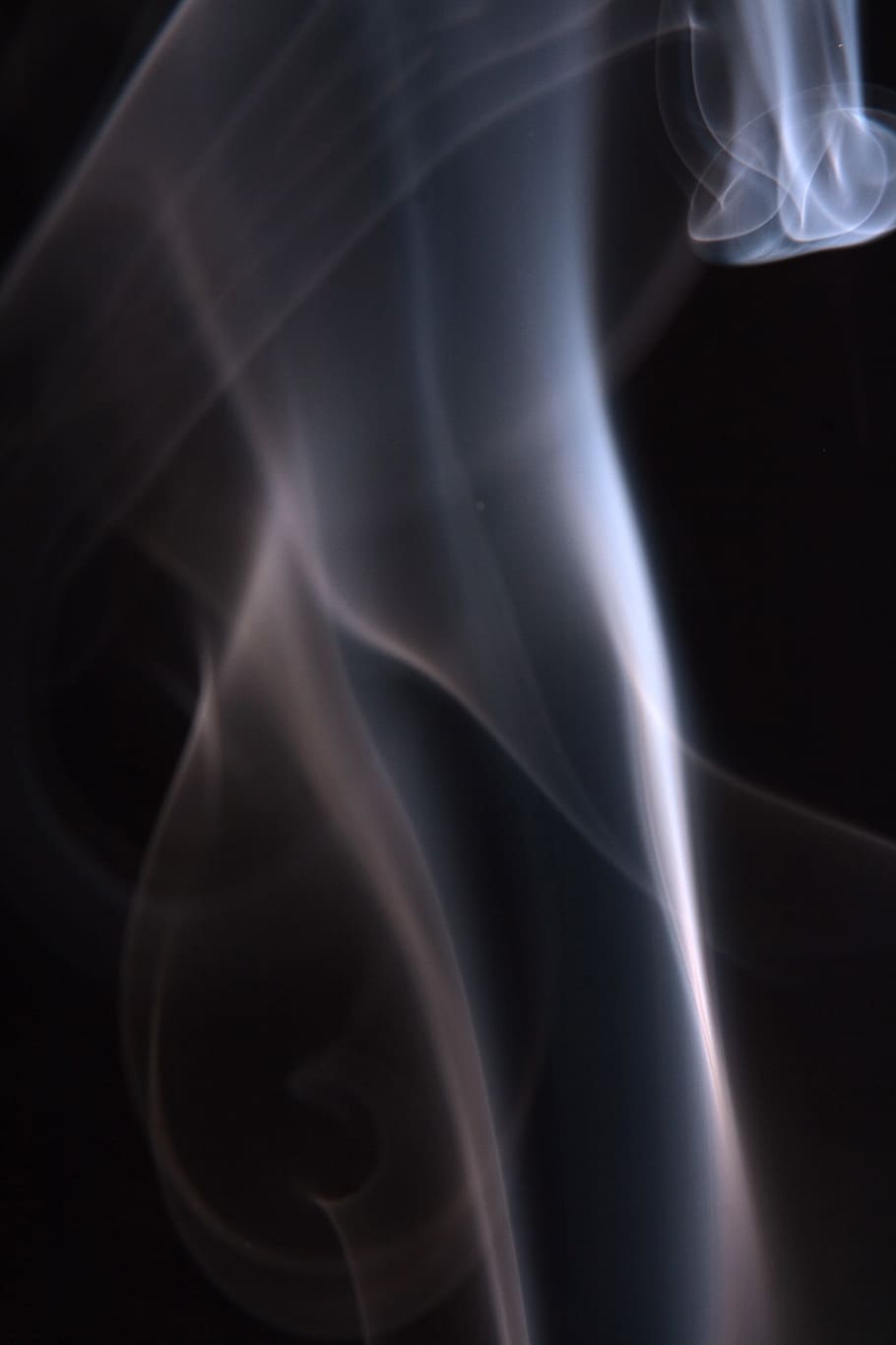 smoke, background, black, white, graphic, hot, isolated, curve HD wallpaper