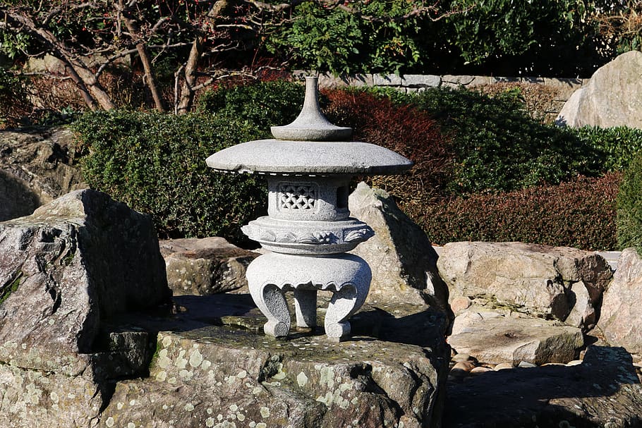 shrine, statue, architecture, fabric, japan, japanese, japanese garden HD wallpaper
