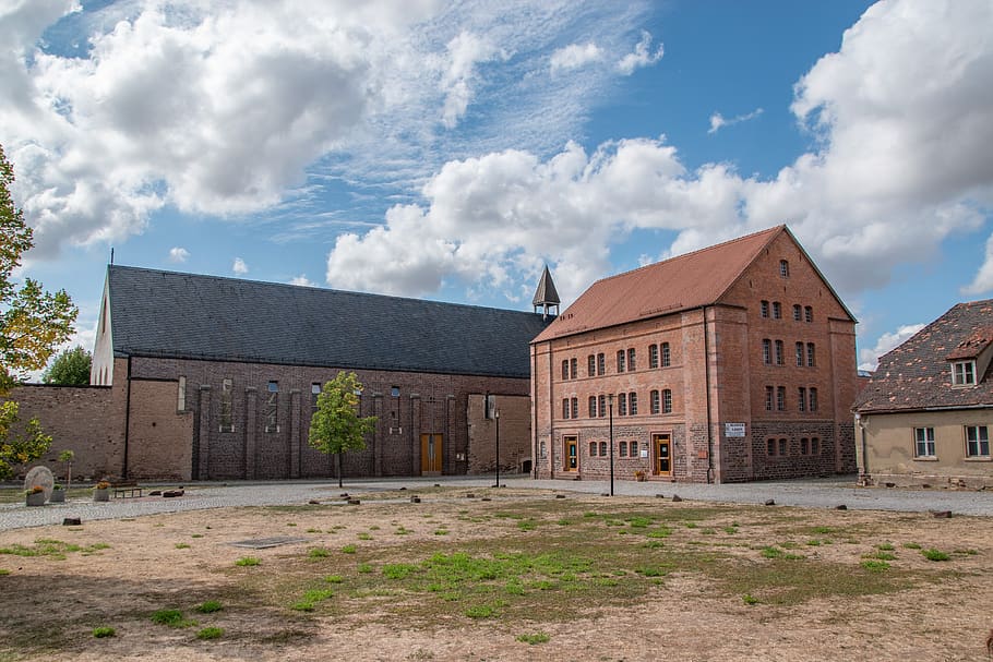 monastery, helfta, saxony-anhalt, house, building, germany HD wallpaper