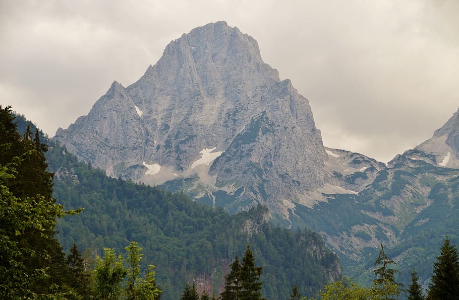 alps, austria, spitzmauer, mountain, alpine, mountains, landscape HD wallpaper