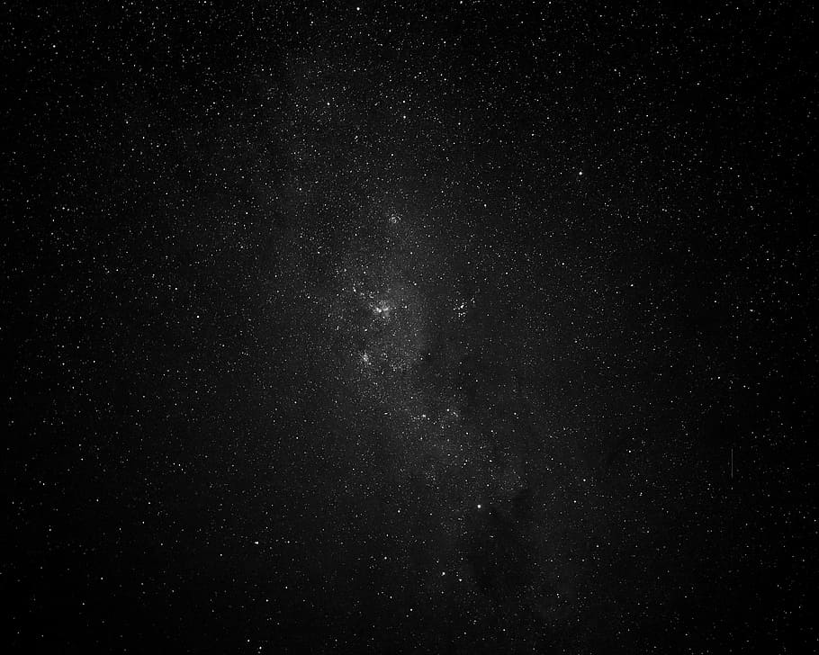milky way galaxy, star, sky, milkyway, night, night photography, HD wallpaper