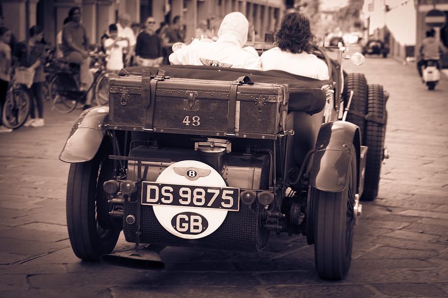 auto, bentley, classic, oldtimer, automotive, vintage, ancient HD wallpaper