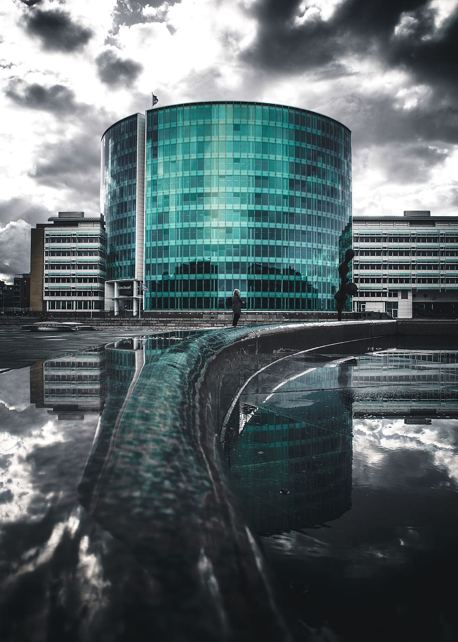 copenhagen, denmark, alone, small, busy, stranger, water, blue HD wallpaper