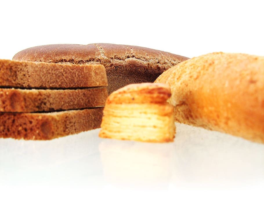 bread, white, background, wheat, sandwich, french, flour, raw, HD wallpaper