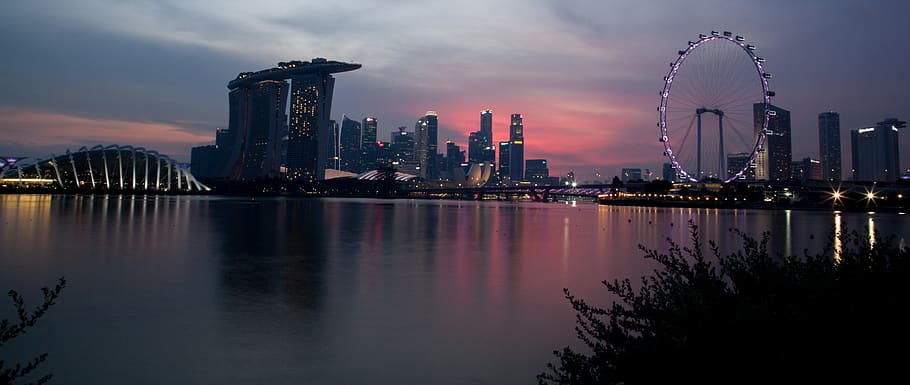 singapore, building exterior, architecture, built structure HD wallpaper