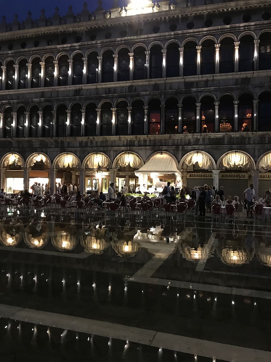 italy, venice, wanderlust, reflection, romantic, bands, relax HD wallpaper