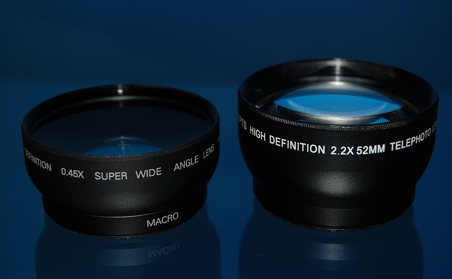 lens, wide angle, lenses, close-up, text, blue, no people, indoors HD wallpaper