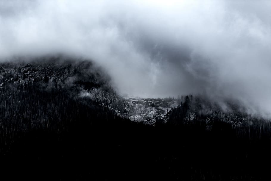 nature, landscape, mountain, clouds, sky, travel, adventure HD wallpaper